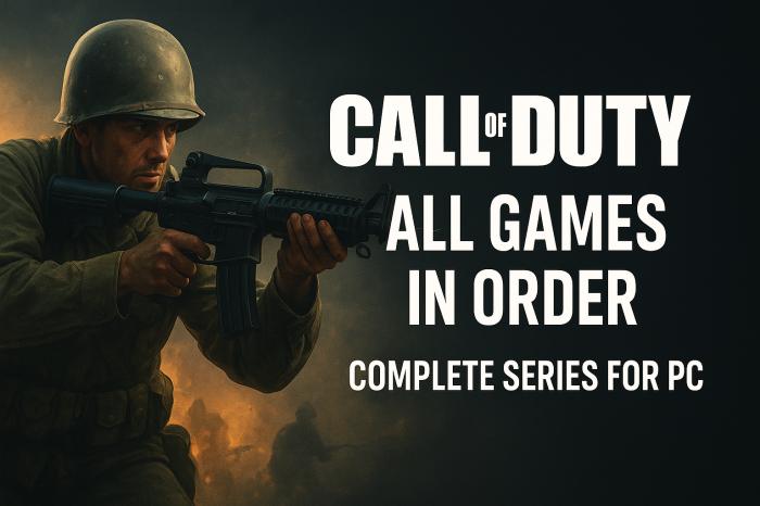 Call of Duty — All Games in Chronological Order for PC