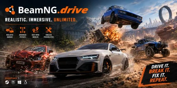 Download game BeamNG.drive v0.38.6.0a latest version