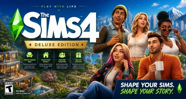 The Sims 4 Deluxe Edition v1.124.55.1030 + all DLC