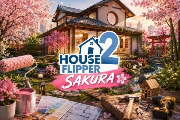 Download game House Flipper 2 Sakura v1.12.0.0 + all DLC (RUNE) latest version