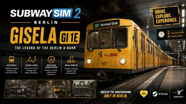 Download SubwaySim 2 Berlin Vehicle Gisela GI 1E Build 21228706 (TENOKE)