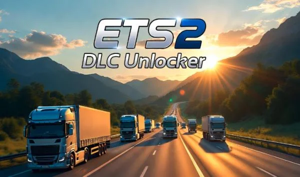 Download game ETS 2 DLC Unlocker v1.59.1.3s latest version